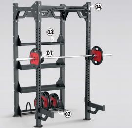 เครื่องตัวอย่าง MBH SH-04 Rack