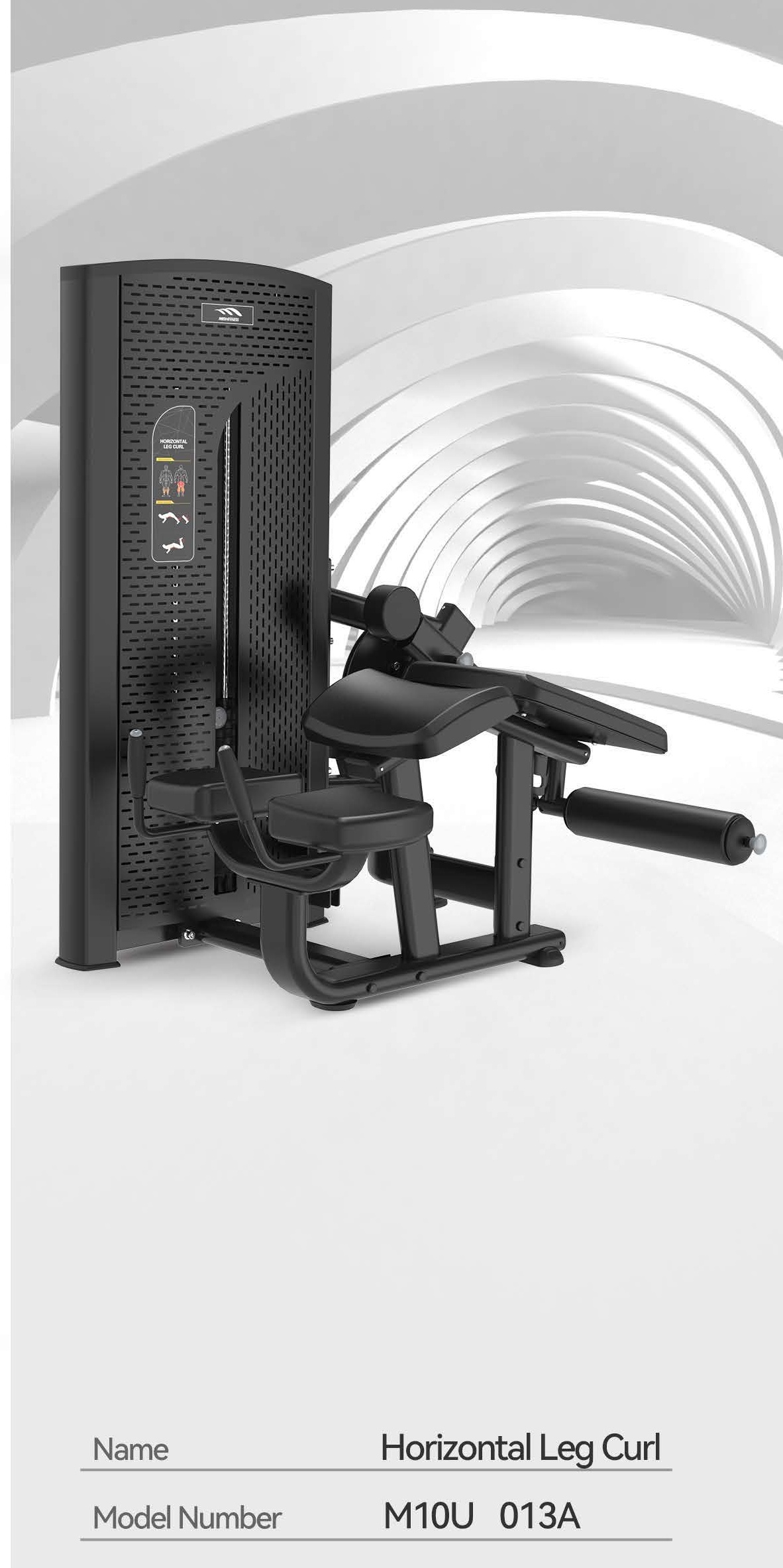 MBH M10U-013A Horizontal Leg Curl